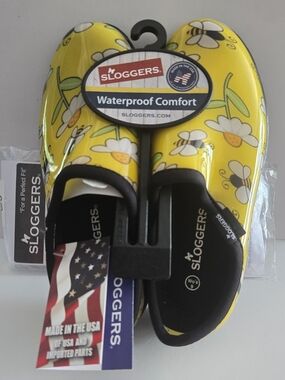 Sloggers Women's Yellow Waterproof Comfort Garden Clogs